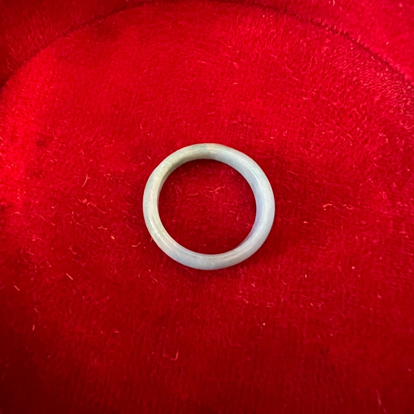 Crystal Blue Ring Size 6 1/2