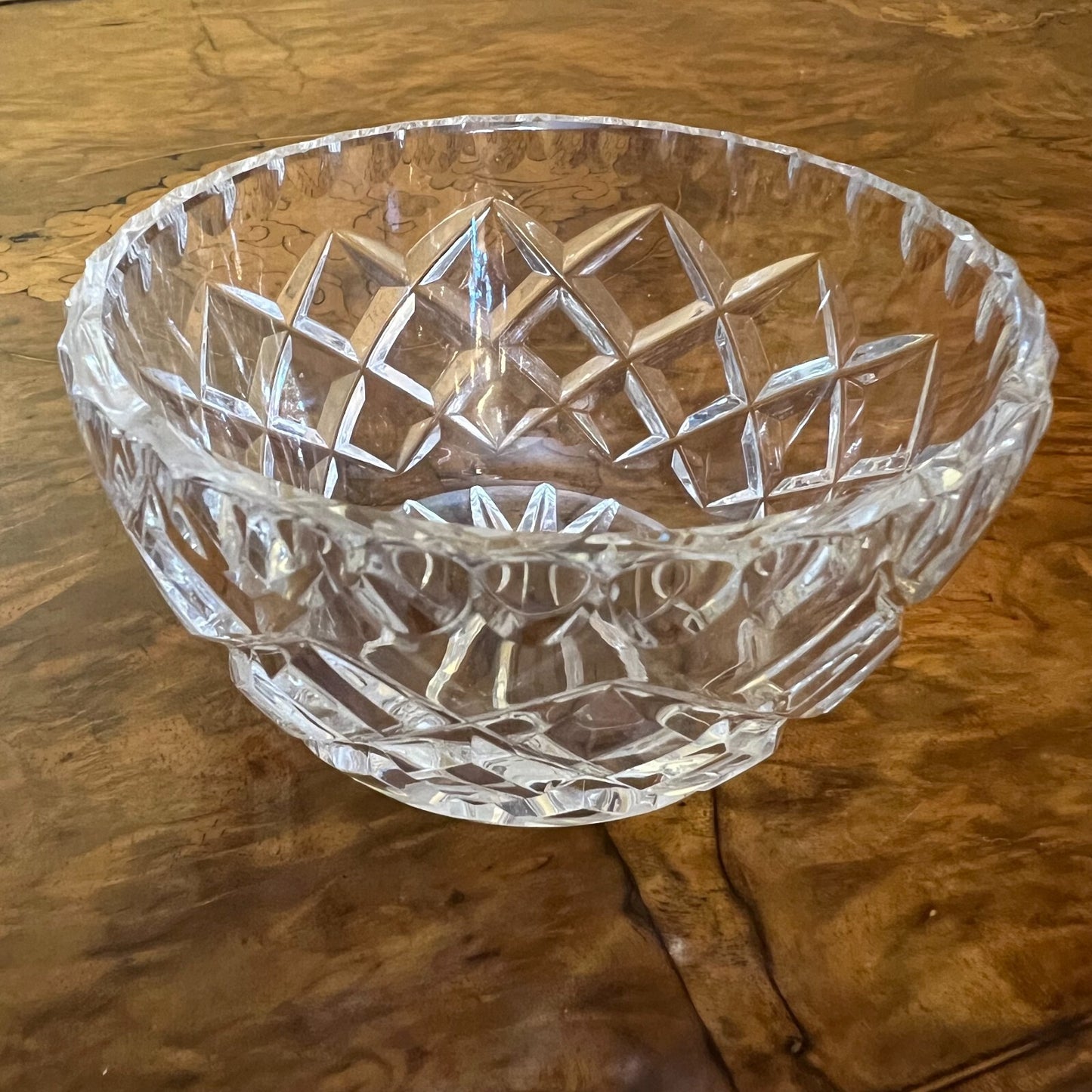 Vintage Crystal Small Bowl