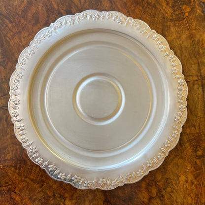 Vintage Grapes & Leave Border Detail Tray